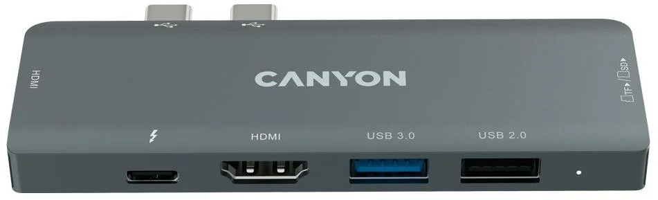 Фото: USB-хаб Canyon 7in1 DS-5 Dark Gray (CNS-TDS05B) № 3 | KTC