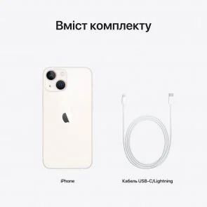 Фото: Смартфон Apple iPhone 13 mini 128GB Starlight (MLK13) № 10 | KTC