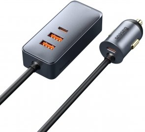 Зарядний пристрій Baseus Share Together PPS with extension cord 120W Gray (CCBT-A0G)