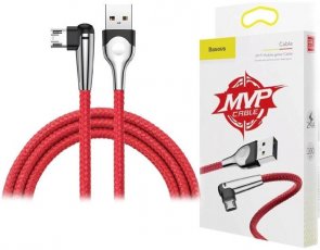 Кабель Baseus MVP Mobile Game 2.4A AM / Micro USB 1m Red (CAMMVP-E09)