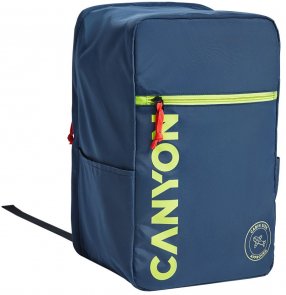 Рюкзак для ноутбука Canyon CSZ-02 Navy/Lime (CNS-CSZ02NY01)