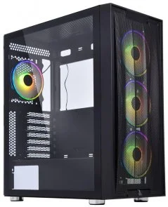 Фото: Корпус QUBE Galaxy RGB Black with window (GALAXY_FCNU3) № 3 | KTC