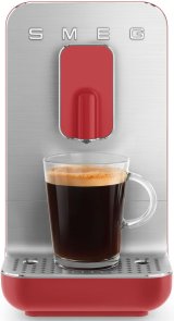 Кавомашина Smeg Retro Style Matte Red (BCC01RDMEU)