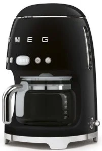 Фото: Крапельна кавоварка Smeg Retro Style Black (DCF02BLEU) № 3 | KTC