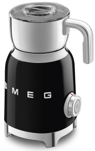 Спінювач молока Smeg Retro Style Black (MFF01BLEU)