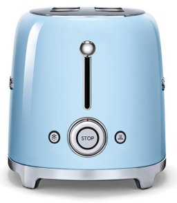 Тостер Smeg Retro Style Pastel Blue (TSF02PBEU)