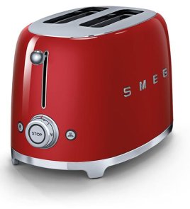 Тостер Smeg Retro Style Red (TSF01RDEU)