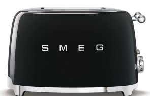 Тостер Smeg Retro Style Black (TSF03BLEU)