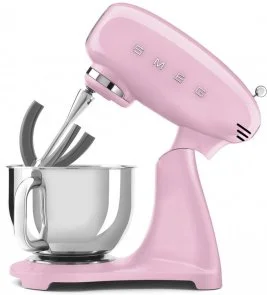 Фото: Планетарний міксер Smeg Retro Style Pink (SMF03PKEU) № 3 | KTC