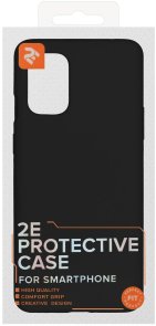 Чохол 2E for OnePlus 8T KB2003 - Basic Solid Silicon Black (2E-OP-8T-OCLS-BK)