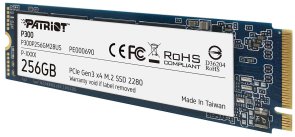 SSD-накопичувач Patriot P300 2280 PCIe 3.0 x4 NVMe 256GB (P300P256GM28US)