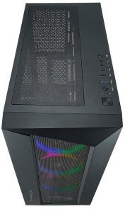 Корпус AZZA Octane A Black with window (CSAZ-460A)