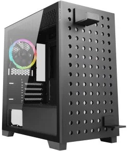 Корпус AZZA Elise Black with window (CSAZ-140)