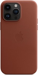 Чохол Apple for iPhone 14 Pro Max - Leather Case with MagSafe Umber (MPPQ3)