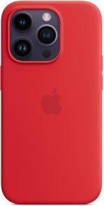 Apple for iPhone 14 Pro - Silicone Case with MagSafe PRODUCT RED