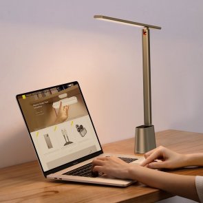 Настільна лампа Baseus Smart Eye Series Charging Folding Smart Light Grey (DGZG-0G)