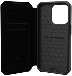 Чохол UAG for Apple iPhone 14 Pro - Metropolis Kevlar Black (114046113940)