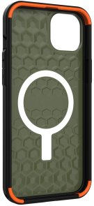 Чохол UAG for Apple iPhone 14 Plus - Civilian Magsafe Olive (114037117272)