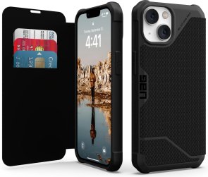 Чохол UAG for Apple iPhone 14 - Metropolis Kevlar Black (114044113940)  2022-09-29 10