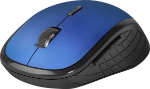 Миша Defender Aero MM-755 Wireless Black/Blue (52755)