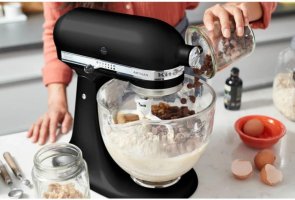 Міксер стаціонарний KitchenAid 5KSM125EOB Black