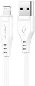Фото: Кабель Acefast C3-02 2.4A AM / Lightning 1.2m White (AFC3-02W) № 2 | KTC