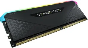 Фото: Оперативна пам’ять Corsair Vengeance RGB RS Black DDR4 1x16GB (CMG16GX4M1E3200C16) № 3 | KTC