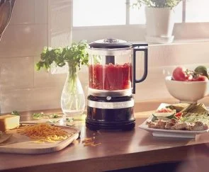Фото: Кухонний комбайн KitchenAid Food chopper 1.2L 5KFC0516 Onyx Black (5KFC0516EOB) № 7 | KTC