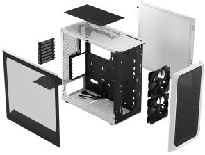 Корпус FRACTAL DESIGN Focus 2 White with window (FD-C-FOC2A-02)