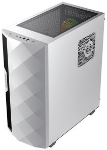 Корпус Gamemax Diamond COC WT White with window