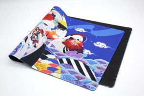 Килимок Varmilo Desk Mat XL 900x400x3mm Lovebirds Blue (ZDB032-01)