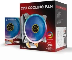 Фото: Кулер для процесора Gembird CPU-HURACAN-ARGB-X130 № 6 | KTC