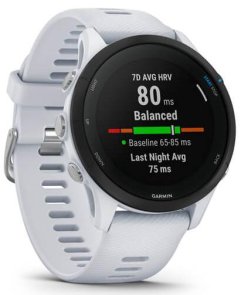 Смарт годинник Garmin Forerunner 255 Music Whitestone (010-02641-21)