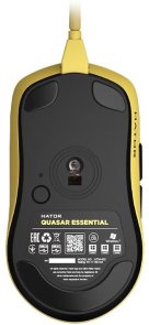 Миша Hator Quasar Essential Yellow (HTM-402)