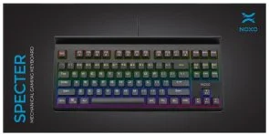 Фото: Клавіатура NOXO Specter Mechanical Blue Switches EN/RU Black (4770070882108) № 7 | KTC