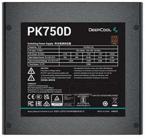 Блок живлення Deepcool 750W PK750D (R-PK750D-FA0B-EU)