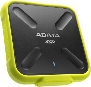 Зовнішній SSD-накопичувач A-Data SD700 1TB Yellow (ASD700-256GU3-CYL)