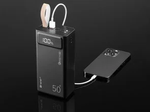 Фото: Батарея універсальна Tracer TRABAT47063 50000mAh QC3/PD/SPC 22.5W Black № 8 | KTC