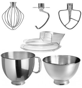 Планетарний міксер KitchenAid 5KSM185PSEPP Pebbled Palm