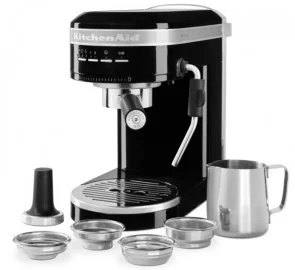 Фото: Ріжкова кавоварка KitchenAid Espresso machine Artisan 5KES6503 Onyx Black (5KES6503EOB) № 5 | KTC