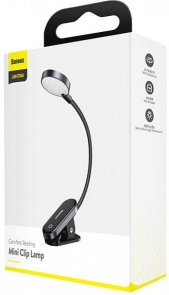 Лампа Baseus Comfort Reading Mini Clip Lamp Dark Gray (DGRAD-0G)