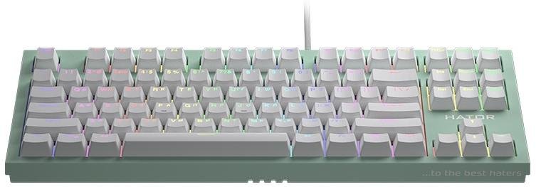 Клавіатура Hator Skyfall TKL Pro Mint (HTK-659)