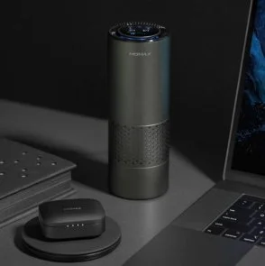 Фото: Очищувач повітря Momax Pure go ION Air Purifier Space Grey (AP5E) № 7 | KTC