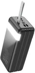 Фото: Батарея універсальна Hoco J86B Electric 60000mAh 22.5W Black (6931474771742) № 3 | KTC