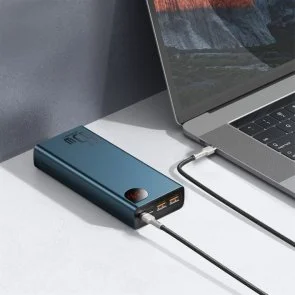 Фото: Батарея універсальна Baseus Adaman 20000mAh 65W Blue (PPIMDA-D03) № 7 | KTC
