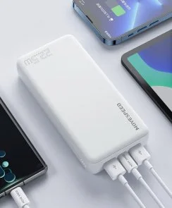 Фото: Батарея універсальна Move speed E20 20000mAh 22.5W White (YSPBE20-22W) № 4 | KTC
