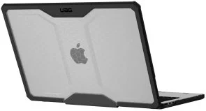 Фото: Чохол UAG for Macbook Air 13.6 M2/M3/M4/M5 - Plyo Ice/Black (134007114340) № 8 | KTC