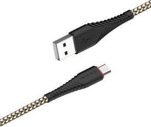 Кабель BOROFONE BX25 2.4A AM / MicroUSB 1m Black (BX25MB)