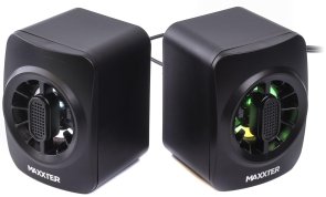 Колонки Maxxter CSP-U005RGB Black