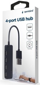 USB-хаб Gembird UHB-U2P4-06 Black